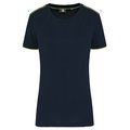 Camiseta mujer antibolitas Navy / Fluorescent Yellow XXL