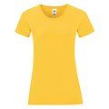 Camiseta mujer atemporal Amarillo S