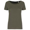 Camiseta mujer corte ajustado Organic Khaki XS