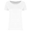 Camiseta mujer corte ajustado White M