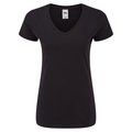 Camiseta Mujer Cuello Pico Neg M