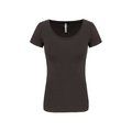 Camiseta mujer entallada DARK GREY M