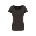 Camiseta mujer entallada Gris XS