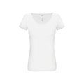 Camiseta mujer entallada White M