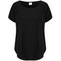 Camiseta mujer hombros caídos Black XS