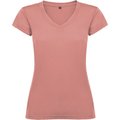 Camiseta de mujer manga corta entallada NARANJA CLAY M