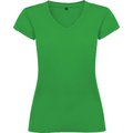 Camiseta de mujer manga corta entallada VERDE TROPICAL L