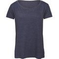 Camiseta mujer ultrasuave Heather Navy M