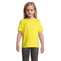 Camiseta Niño 150g Manga Corta Amarillo 4XL