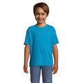 Camiseta Niño 150g Manga Corta Azul 3XL