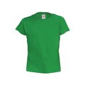 Camiseta Niño Algodón 4 a 12 Verde 6-8