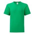 Camiseta Niño Algodón Tacto Suave Verde 9-11