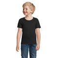 Camiseta Niños 175g Algodón Ajustada Negro L