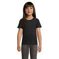 Camiseta Niños Ajustada 150g Algodón Negro 3XL