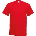 Camiseta niños algodón cuello redondo Rojo 12/13 ans