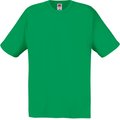 Camiseta niños algodón cuello redondo Verde 14/15 ans