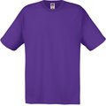 Camiseta niños algodón cuello redondo Violeta 5/6 ans