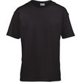 Camiseta niños algodón Negro S