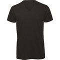 Camiseta Orgánica Cuello de Pico Hombre Negro 3XL