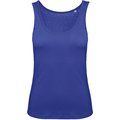 Camiseta orgánica sin mangas mujer Cobalt Blue XXL