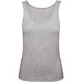 Camiseta orgánica sin mangas mujer Sport Grey XS