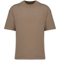 Camiseta oversize hombre Beige / Marrón XL