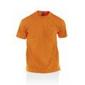 Camiseta Premium 100% Algodón Naranja S
