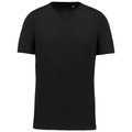 Camiseta Punto jersey de algodón ligero Negro XL