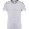 Camiseta de punto piqué de hombre Gris S