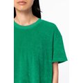 Camiseta de rizo para mujer corte oversize