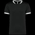 Camiseta rugby poliéster Black 3XL