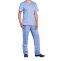 Camiseta Sanitaria 3 bolsillos Azul XS