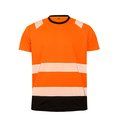 Camiseta de seguridad reciclada Orange / Black XXL/3XL