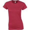 Camiseta sutil mujer algodón Antique Cherry Red L