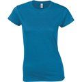 Camiseta sutil mujer algodón Antique Sapphire M