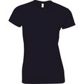 Camiseta sutil mujer algodón Azul 3XL