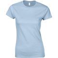 Camiseta sutil mujer algodón Light Blue XXL