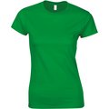 Camiseta sutil mujer algodón Verde L