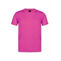 Camiseta técnica adulto de varios colores con diseño en espalda y mangas transpirable Fucsia XL