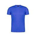 Camiseta técnica adulto ecológica de PET reciclado transpirable Azul XL