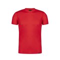 Camiseta técnica adulto ecológica de PET reciclado transpirable Rojo XS