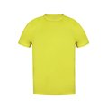 Camiseta técnica adulto transpirable de colores algunos fluorescentes Amarillo L