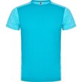 Camiseta técnica con cuello redondo y manga corta TURQUESA/TURQUESA VIGORE 4