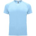 Camiseta técnica manga corta cuello redondo CELESTE 4