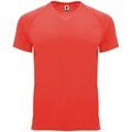 Camiseta técnica manga corta cuello redondo CORAL FLUOR L