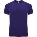 Camiseta técnica manga corta cuello redondo Morado M