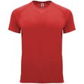 Camiseta técnica manga corta cuello redondo Rojo 12