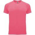 Camiseta técnica manga corta cuello redondo ROSA LADY FLUOR 12