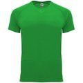 Camiseta técnica manga corta cuello redondo VERDE HELECHO L