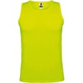 Camiseta Técnica sin Mangas Adulto/Niños Amarillo Fluor 11/12